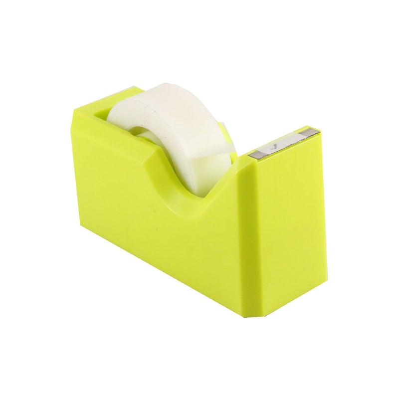 JAM PAPER Colorful Desk Tape Dispensers - Lime Green - Sold Individually - Image 4